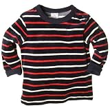 POLARN O PYRET Signature Stripe Velour Top