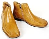 Majestic Designer Dress Boots Beige
