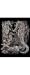 Holographic Engraving Sea Horses