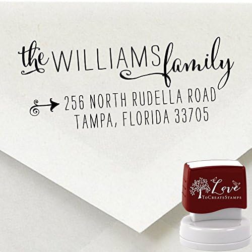 Custom Address Stamp - Personalized Self-inking Stamp - 1120