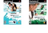 Playstation 2 Singstar Pop & Singstar 90's Game Bundle Ps2
