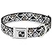 Buckle-Down Seatbelt Buckle Dog Collar - Bling - 1