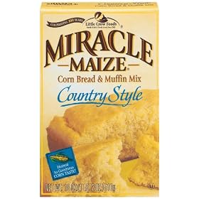Miracle Maize Corn Bread and Muffin Mix, Country Style, 18 oz (Pack of 12)