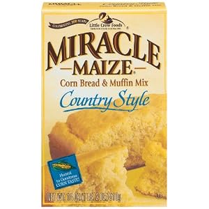 Miracle Maize Corn Bread and Muffin Mix, Country Style, 18 oz (Pack of 12) by Groceries To Your Door