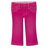 Infant Girls' Cherokee Embroidered Denim Jeans - Pink