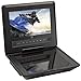 Accessory D7104 7-Inch LCD Portable DVD Player with Four Hour Playback, Black