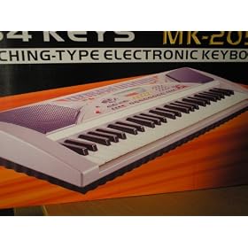 PRO KEYBOARD, 54 KEYS, TEACHING-TYPE ELECTRONIC KEYBOARD. (MK-2054)