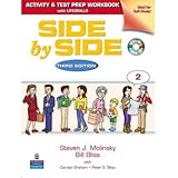 side by side 2 activity test prep workbook wanswer key  cds mixed media product common