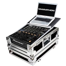 Marathon Flight Road Case MA-DJM900LT for One Pioneer DJM-900 Nexus Club Mixer Controller with Laptop Shelf: Musical Instruments