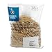 Business Source 15737 Rubber Bands,Size 19,1 lb./BG,3-1/2"x1/16,Natural Crepe