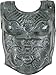 Roman Authentic Silver Breastplate Costume Armor