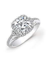 certified 1.00 princess ct round cut diamond wedding engagement anniversary bridal ring set band
