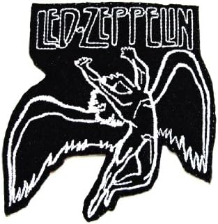 Led zeppelin rock music band iron on patch great gift for Men and Women/Ramakian