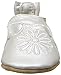 Robeez Girls' Metallic Mist Slip-On, Silver, 12-18 Months M US Infant