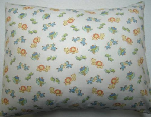 <br />SheetWorld Crib / Toddler - Percale Baby Pillow Case - Baby Noahs Ark - Made In USA