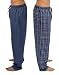 Noble Mount Mens 2pack Comfort-Fit Sleep/Lounge Pants