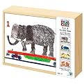 University Games Eric Carle Wooden 4-in-1 Jigsaw Box