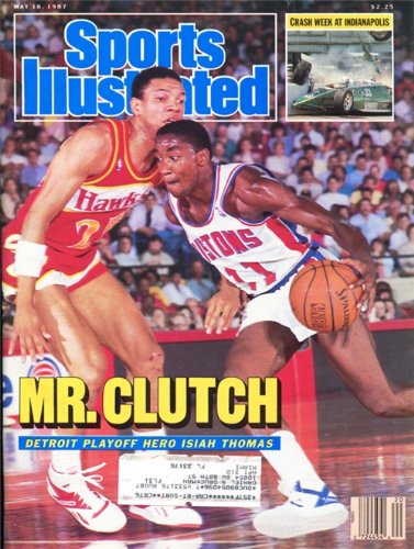 Isiah Thomas Unsigned Sports Illustrated Magazine - May 18, 1987