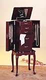 Jewelry Armoire in Mahogany - Coaster