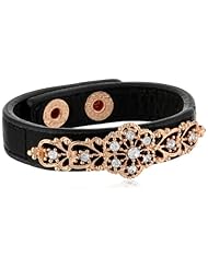 Jessica Simpson Winter Solstice Black Bracelet, 8"