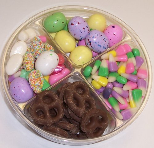 Scott's Cakes 4-Pack Bunny Corn, Sour Bunnies, Deluxe Easter Mix, & Dark Pretzels by Scott's Cakes