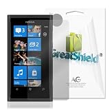GreatShield Ultra Anti-Glare (Matte) Clear Screen Protector Film for Nokia Lumia 800 (3 Pack)