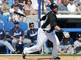 Detroit Tigers v Toronto Blue Jays, DUNEDIN, FL - FEBRUARY 26: Jose Bautista Photographic Poster Print by Al Messerschmidt, 9x12