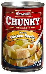 Campbells Chunky Soup, Classic Chicken Noodle, 10.75-Ounce Cans (Pack of 12)