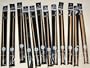 U-nitt 13 inch bamboo tunisian afghan crochet hooks 12 hook sz: D-P patina