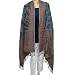 Evening Shawl Jamawar Wool Outerwear 80 x 40 inches