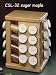 J.K. Adams CSL-32 Revolving Spice Rack