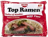 Nissin Top Ramen Beef, 3 oz, 12 ct by Nissin Best Prices