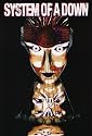 System of a Down (Face w Pendulum) Music Poster Print - 24" X 36"