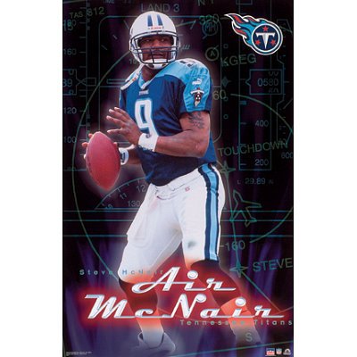 (22x34) Steve McNair (Tennessee Titans) Sports Poster