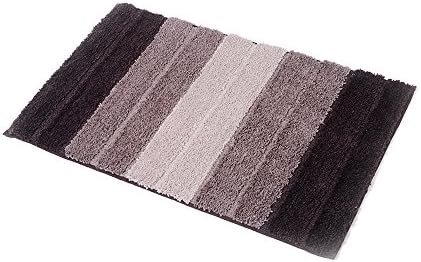 FaSoLa Non-slip Microfiber Bathroom Floor Mat Gradient Coffee L