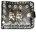 Notorious Stud 2 Skull Wallet with Chain