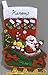 Janlynn Holiday Santa Stocking Felt Applique Kit