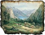 The American West Wall Mural