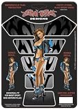Lethal Threat Decal TANK PROTCT-BLU SPORT BABE LT70022