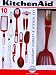 Kitchenaid 10 Piece Culinary Gadget & Utensil Set In Red