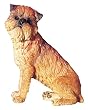 Brussels Griffon Figurine - Cold Cast Resin - 3'' Height