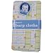 Gerber 4 Pack Flannel Burpcloth Set (Neutral)