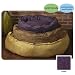 Big Shrimpy Nest Dog Bed - MEDIUM (33x36) Faux Suede/Plum