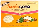 Goya Sazon with Coriander & Annatto - 3.52 oz.
