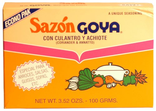 Childrens Toyshop  Gourmet Food : Goya Sazon with Coriander & Annatto - 3.52 oz.