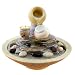 Promotes relaxation Reduces stress Moisturizes the air Convenient table top design Long lasting water pump