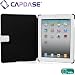 CAPDASE iPad (��3����) / iPad 2 �p Capparel Protective Case: Forme, White / Black �n���h���C�h�{�v�����U�[�P�[�X �u�t�H�[�}�v (3�i�K�X�^���h�@�\�E�h�b�N�R�l�N�^ ���C���z���W���b�N �L���b�v ��) �z���C�g / �u���b�N CPAPIPAD2-1021