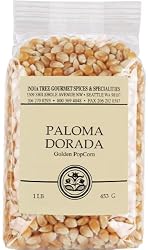 India Tree Paloma Dorada (Golden) PopCorn, 16-Ounce Packages (Pack of 4)