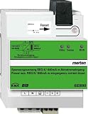 Merten 683890 KNX Spannungsversorgung REG-K/640 mA mit Notstromeingang, lichtgrau