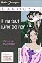 Il ne faut jurer de rien